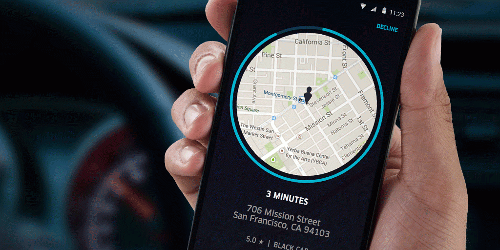 Vereadores de Curitiba aprovam multa para usuários do Uber