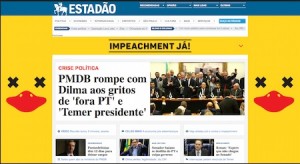 Jornais apoiam o impeachment de Dilma?