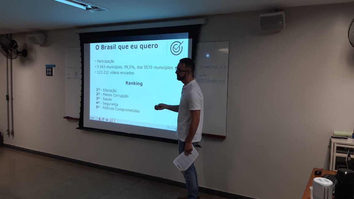 Pesquisador do CEL apresenta pesquisa no Compolítica 2019