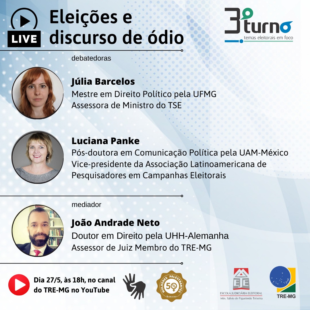 Presidente do Iprade participa de live promovida pelo TRE-PR